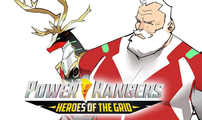 Visual do Papai Noel Ranger é revelado para o jogo Power Rangers Heroes of  the Grid
